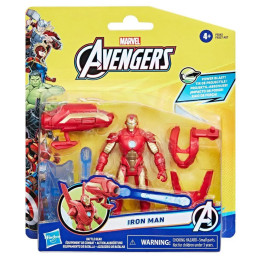 Hasbro Avengers 4in Iron man Battle Gear Figure (F9342)