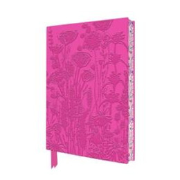 Lucy Innes Williams: Pink Garden House Artisan art Notebook