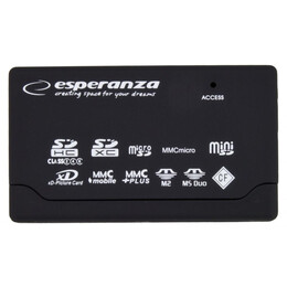 Esperanza ea-119 Card Reader usb 2.0 για Sd/microsd/memorystick/compactflash/xd (Ea119) (Espea119)