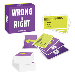 As Επιτραπέζιο Gift Games Wrong is Right (1040-24801)