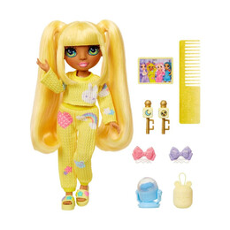 Mga Rainbow High Junior High pj Party Κούκλα - Sunny Yellow (503682)