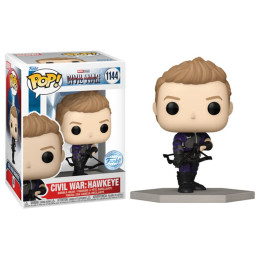 Funko Pop! Marvel: Captain America Civil War: Hawkeye (Special Edition) #1144 Bobble-Head Vinyl Figure