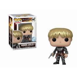 Funko Pop! Animation: Attack on Titan s4 - Armin Arlert (Metallic) (Special Edition) #1447 Viny Figure