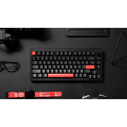Lemokey X4 QMK (X4-A1) Wired Mechanical Keyboard 75% Red Switch US Layout