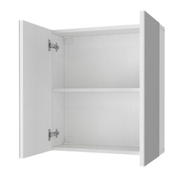 Καθρέπτης Μπάνιου Binary Μegapap Χρώμα Λευκό 60x17,2x65εκ.