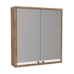 Καθρέπτης Μπάνιου Lilian Μegapap Χρώμα Atlantic Pine 59,6x14,6x65εκ.