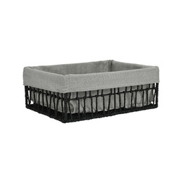 Estia Καλαθι Αποθηκευσης & Οργανωσης Nest 32×24×12cm Μαυρο