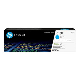 Hp 219a Cyan Laserjet Toner Cartridge (W2191a) (Hpw2191a)