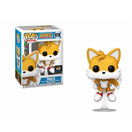 Funko Pop! Games: Sonic the Hedgehog - Tails* (Flying) (Flocked) # Vinyl Figure