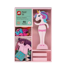 Magnet box Fantasy Dreams : Dress-up 46 (Εκπαιδευτικοι Ξυλινοι Μαγνητες)