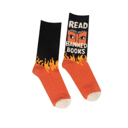Read Banned Books Socks - Small