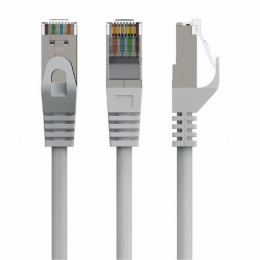 Gembird F/ftp Cat.6 Καλώδιο Δικτύου Ethernet 0.25m Γκρι (Pp6-0.25m) (Gempp6-0.25m)