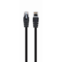 Gembird U/utp Cat.5e Καλώδιο Δικτύου Ethernet 0.5m Μαύρο (Pp12-0.5m/bk) (Gempp12-0.5m-bk)