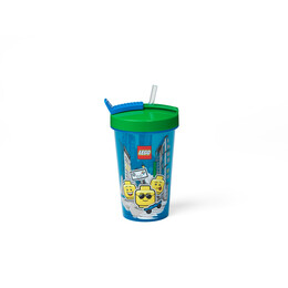 Lego® Ποτηρι με Καλαμακι 0.5l Ιconic boy - 40441724