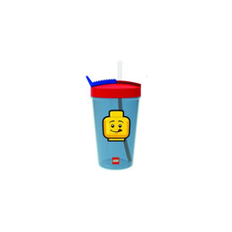 Lego® Ποτηρι με Καλαμακι 0.5l Ιconic Classic - 40440001