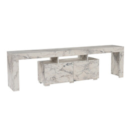 Έπιπλο Τηλεόρασης Enclave Megapap Χρώμα εφέ Μαρμάρου 180x31,3x50εκ.