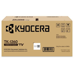 Kyocera Ecosys Pa4000x Toner Black (tk-1260) (Kyotk1260)