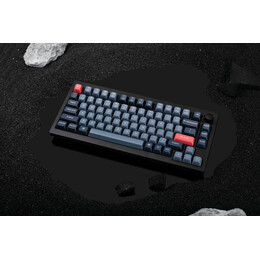 Keychron V1 Max (V1M-D1) QMK/VIA Wireless Custom Mechanical Keyboard Red Switch RGB 75% US Lay