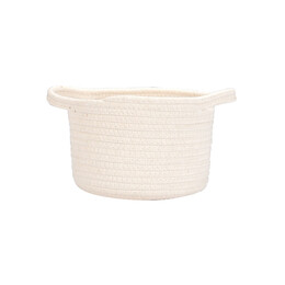 Estia Καλαθι Κρεμαστο Blanca 20x20x15cm Λευκο