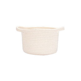 Estia Καλαθι Κρεμαστο Blanca 18x18x13cm Λευκο