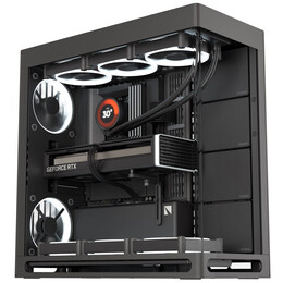 HAVN HS 420 black Premium Midi Tower Case - without vertical GPU support