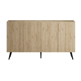 Μπουφές Luna Megapap Χρώμα oak 180x43x100εκ.