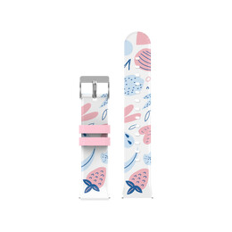 Kiddoboo Strap Strawberry White