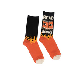 Read Banned Books Socks - Large