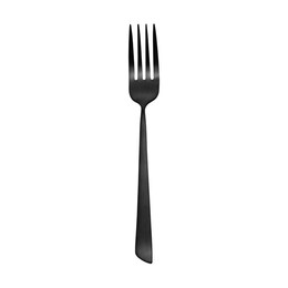Estia Πιρουνι Φαγητου Edge Black Ανοξειδωτο Ατσαλι 18/0 Μαυρο mat