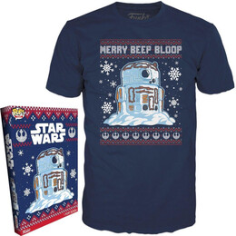Funko Boxed Tees: Disney Star Wars Holiday - r2-d2 Snowman (Xl)