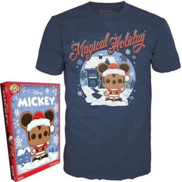 Funko Boxed Tees: Disney Holiday - Santa Mickey (m)