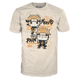 Funko Boxed Tee: Naruto Shippuden - Naruto vs Pain t-Shirt (Xl)