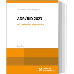 Adr / rid 2023 mit Nationalen Vorschriften