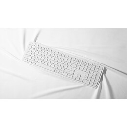 Keychron B6 Pro (B6P-K8) Ultraslim Wireless BT Keyboard ZMK Online customizen-Ivory White 100% US