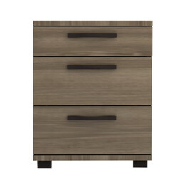 Κομοδίνο Roco Megapap Χρώμα Καρυδί 40x39x57εκ.