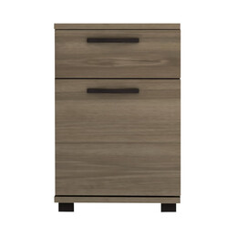 Κομοδίνο Veto Megapap Χρώμα Καρυδί 40x39x57εκ.