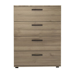 Συρταριέρα Velika Megapap Χρώμα Καρυδί 73x44x96εκ.