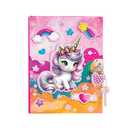 Ατζεντα Μεγαλη με Κλειδαρια (3 Σχεδια - Τυχαια Επιλογη)