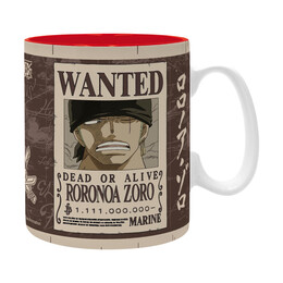 Abysse one Piece - Zoro Wanted mug (460 ml) (Abymuga582)