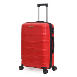 Βαλίτσα Μεσαία με προέκταση Amber Κόκκινο AM1014