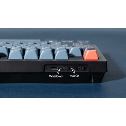 Keychron V5 Max QMK/VIA (V5M-D3) Wireless BT/2,4/Wired Custom Mechanical Keyboard Brown Sw. 96% US