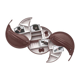 Θήκη Κοσμημάτων DAVIDTS Καφέ 367133-07