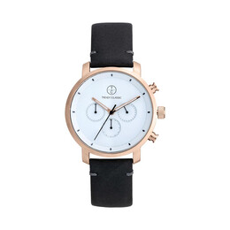 Ρολόι Trendy Classic Impulse Cuir Mαύρο CRG1045-07