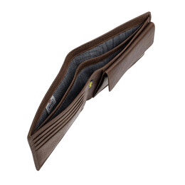 Πορτοφόλι Ανδρικό Δερμάτινο Lois 201401-02 Καφέ Ανοιχτό