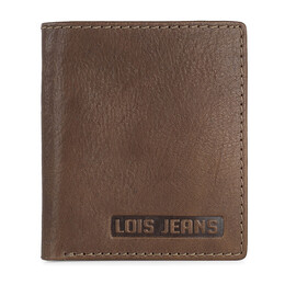 Πορτοφόλι Ανδρικό Δερμάτινο Lois 201406-02 Καφέ Ανοιχτό