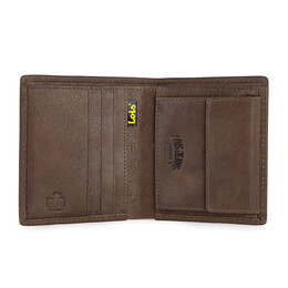 Πορτοφόλι Ανδρικό Δερμάτινο Lois 201406-02 Καφέ Ανοιχτό