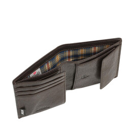 Πορτοφόλι Ανδρικό Δερμάτινο Jaslen Καφέ 204220-02