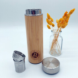 Μπουκάλι - Θερμός Fine Life 480ml Καφέ 22040100-C119