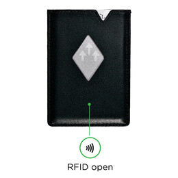 Θήκη Καρτών Exentri Black EXC701