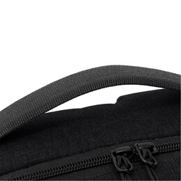 Σακίδιο με Θήκη Laptop 15.6'' AMBER Μαύρο AM2014